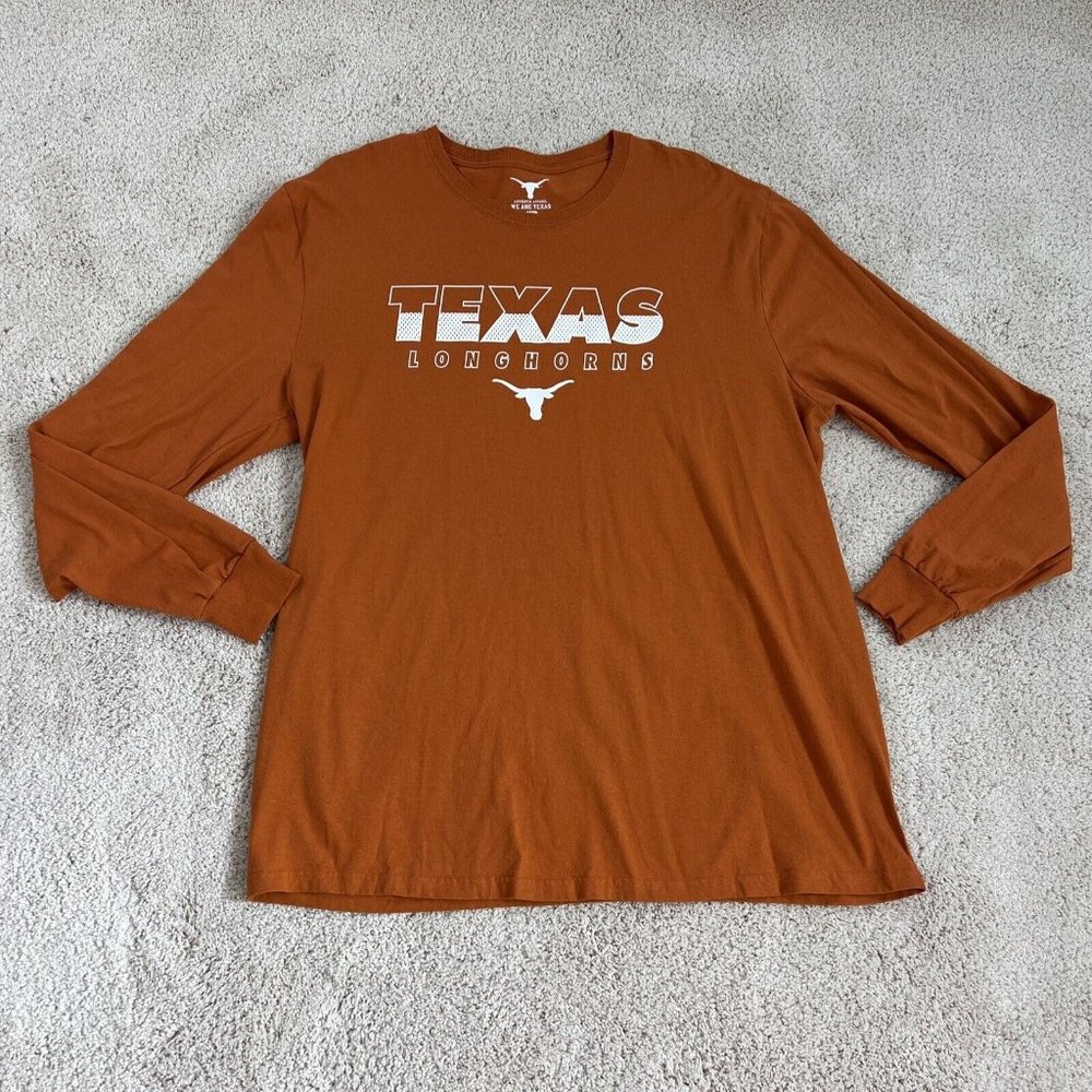 Authentic Apparel XXL Texas Long Horns Orange We Are Texas